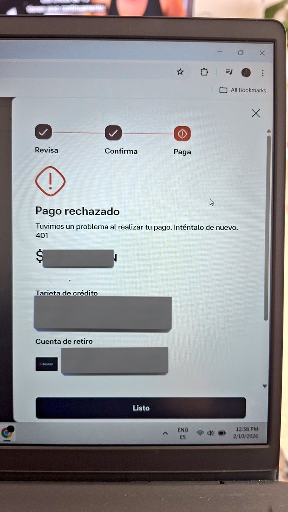 JoseLuisAG's tweet photo. Hola @BanamexContacto no puedo pagar mi tarjeta desde mi bancanet y no puedo contactar a alguien en audiomatico, me puedes ayudar? https://t.co/VfLXBWsFFw