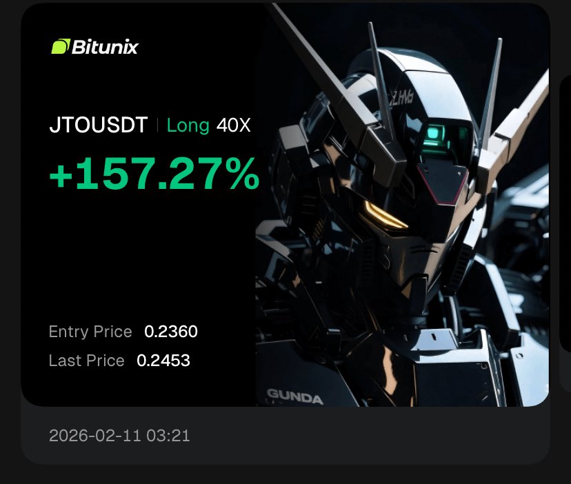 JTO/USDT
🔥 
💕royaltradewithqueen💕

GM to those who say GM
Tuesday’s trade wasn’t a bad one at all.

At the end of the day, it’s all about securing the bag and paying yourself. Profit takers always win 🥇 

The market will always give opportunity,
Profit takers always win 🏆