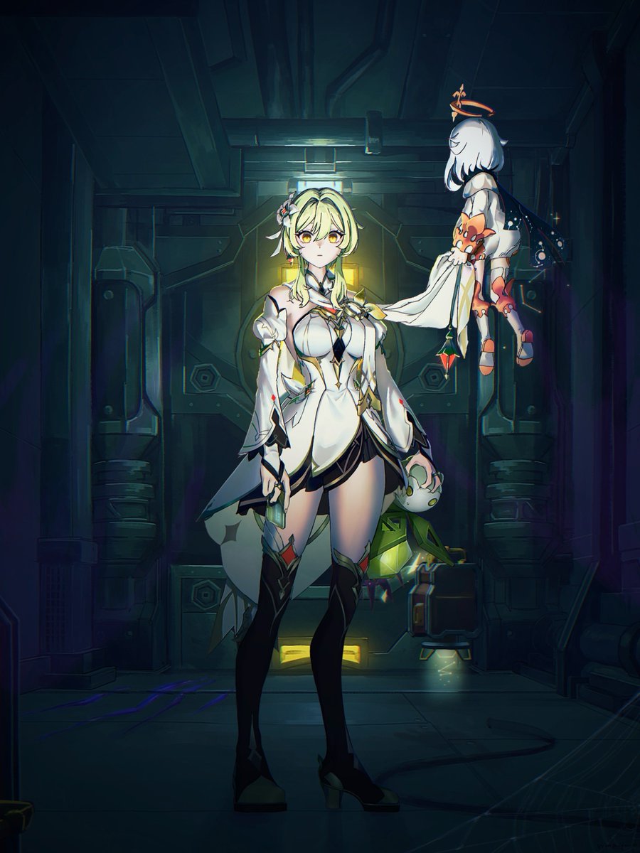 世界浄化システム: 正常稼働中

#月の在処へ #LunaIVFanart #GenshinImpact