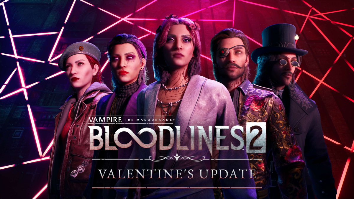 Take a bite into our Valentine's Update! 🩸

There are new customization options (yes, even facial hair), enemy loot, and bug fixes worthy of a clean kill. 

Read more: pdxint.at/4ax10VQ
