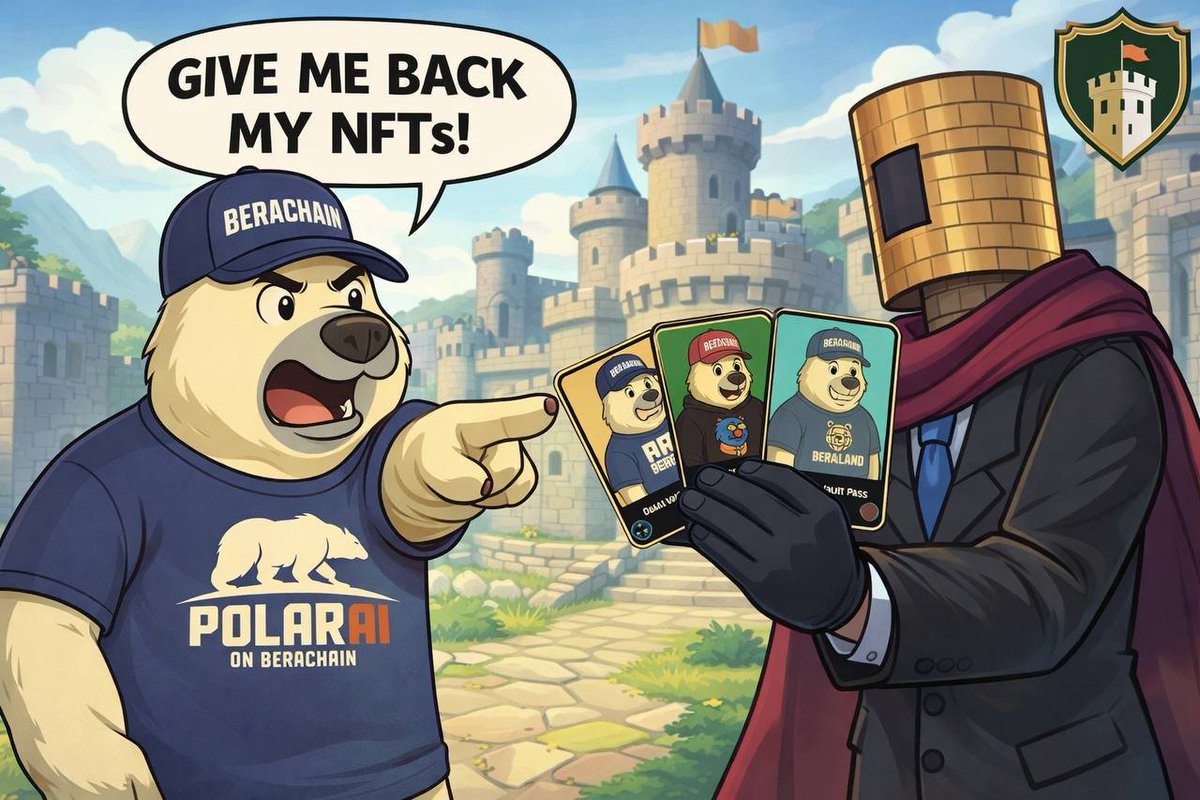 //ADMIN TWEET// Give Me Back My NFTs!

During an active staking epoch of Polar NFTs on <a href="/KingdomlyApp/">Kingdomly 🏰</a> , they decided to shut down without advice us, no heads-up, no chance to alert our users..... We were stunned. Completely blindsided 🤯

We reached out to <a href="/ethanedwardrife/">ethan 🛡️</a> help,
