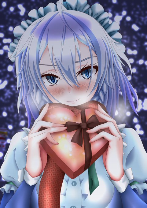 メイド長が必死な眼差しで見つめてきます。
#バレンタイン
#東方Project
#十六夜咲夜 