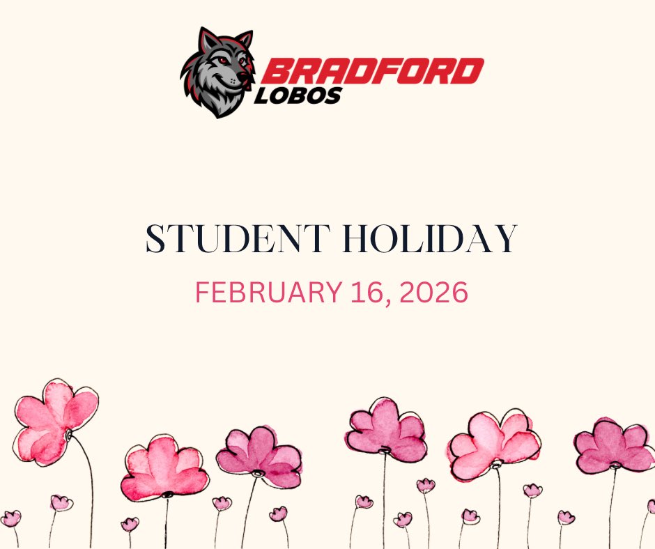 Plan ahead! We will not have school this coming Monday. It is a student holiday!