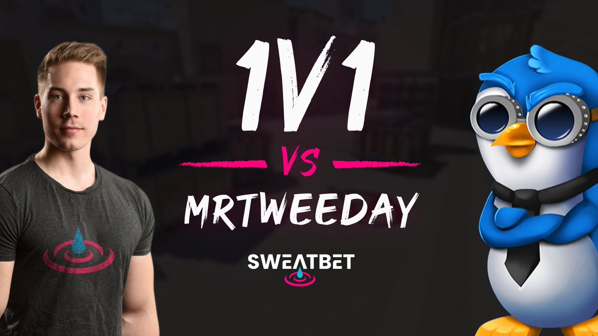 We are live with <a href="/Mrtweeday/">tweeday</a> 🚨

Play 1v1 vs him right now on stream using sweatbet.io

🔴twitch.tv/Mrtweeday

#cs2 #iem