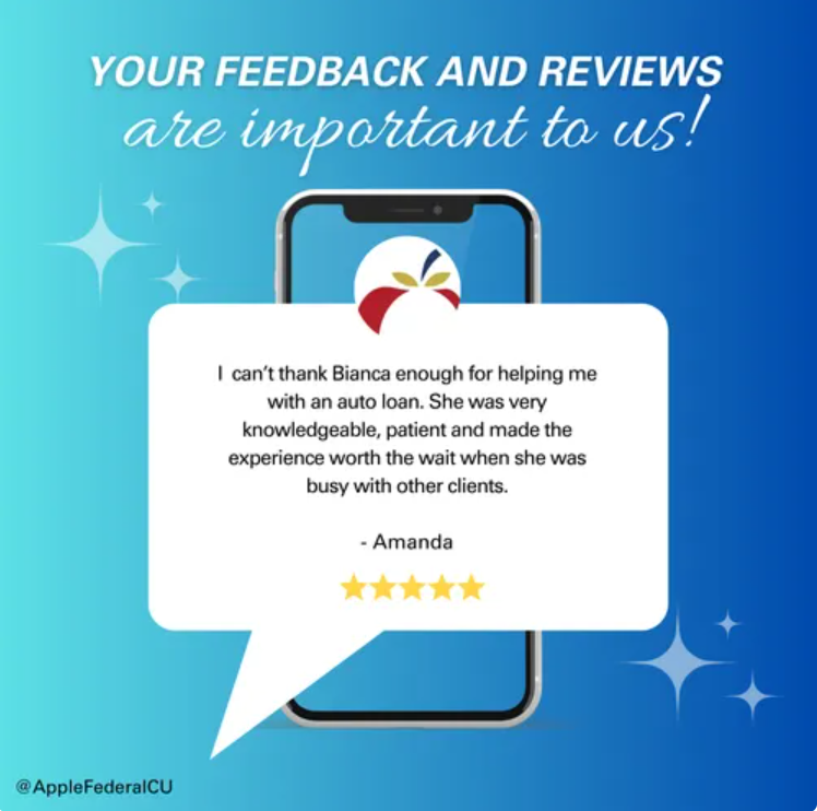 Apple Federal Credit Union tweet media