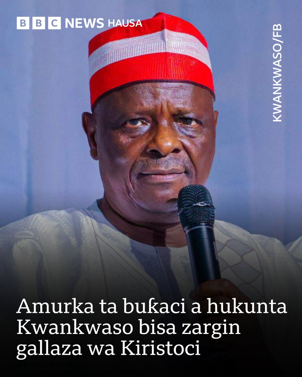 bbchausa's tweet photo. Ƴan majalisar wakilan Amurka sun gabatar da wani ƙuduri a zauren majalisar wanda ya ƙunshi rahoto kan kwamitin bincike game da zargin cin zarafin kiristoci da cusguna musu a Najeriya.

Ƙarin bayani - https://t.co/3oIidbDs1k https://t.co/nfqQCGhoJC
