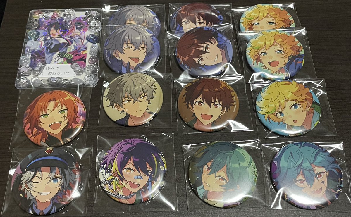 【交換/譲渡】
あんスタ コレ缶 Oct Idol casual
譲：晃牙 千秋 宙 レオ 維吹 忍 ライカ

求：茨 泉 c凛月 or 定価+送料 or 異種 凛月 など

比率違いはご相談◎
ic纏めて優先。i⇔c◎
異種とはなりますが、前髪クリップ 薫 零 を優遇しております🙇‍♀️
お気軽にお声掛け下さい☺️