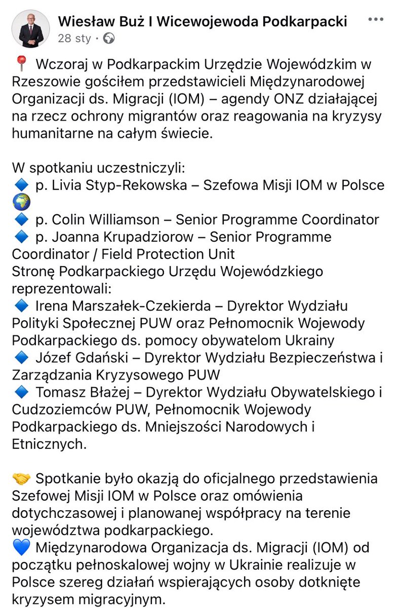 Właśnie w Rzeszowie skończyły się Targi Pracy. Jedno z największych stoisk należało do międzynarodowej organizacji zajmującej się migracją. Konsultacje, legalizacje stałego pobytu. To przyszłość nad którą pracuje m.in. wojewoda Buż.

#stopimigracji