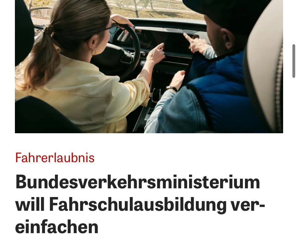 Angesichts dessen, was bereits heute teilweise auf deutschen Straßen los ist, halte ich das für keine gute Idee.