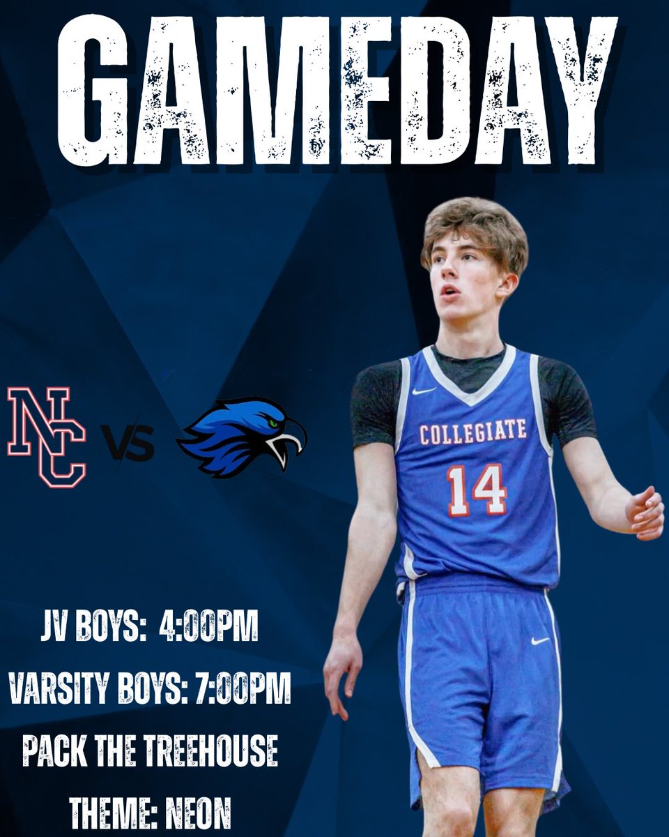 NocoHoops_'s tweet photo. Oaks back in action against Atlantic Shores. The energy in the TreeHouse was amazing last night, and we need to match it again tonight. #GoOaks 💙❤️ https://t.co/88jen5ghez