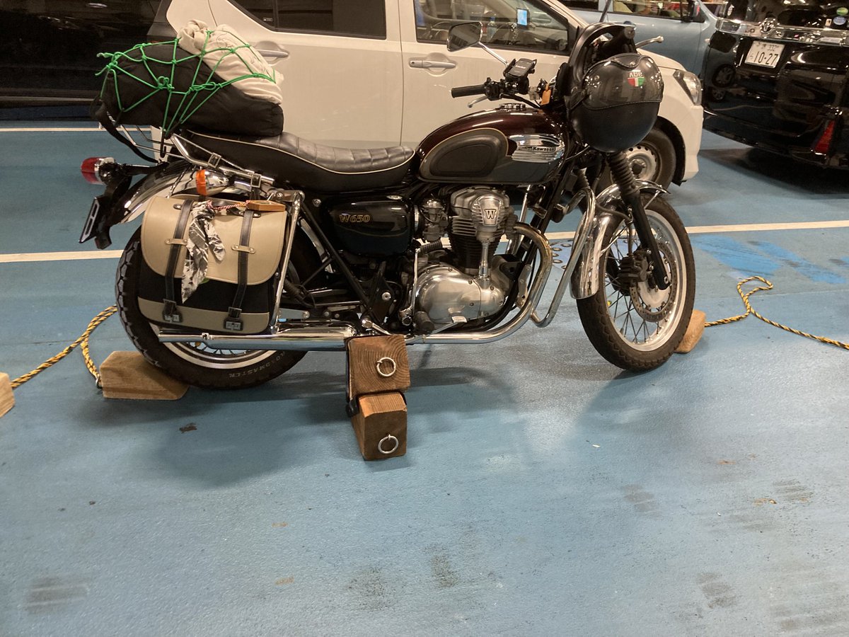 logex07's tweet image. #バイクのフェリー乗船写真を貼れお願い
