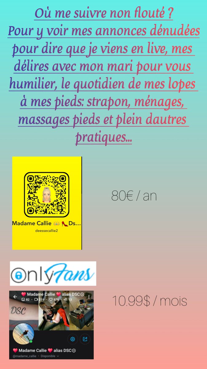 ♥️ 𝙼𝙰𝙳𝙰𝙼𝙴 𝙲𝙰𝙻𝙻𝙸𝙴 ♥ alias DSC tweet media