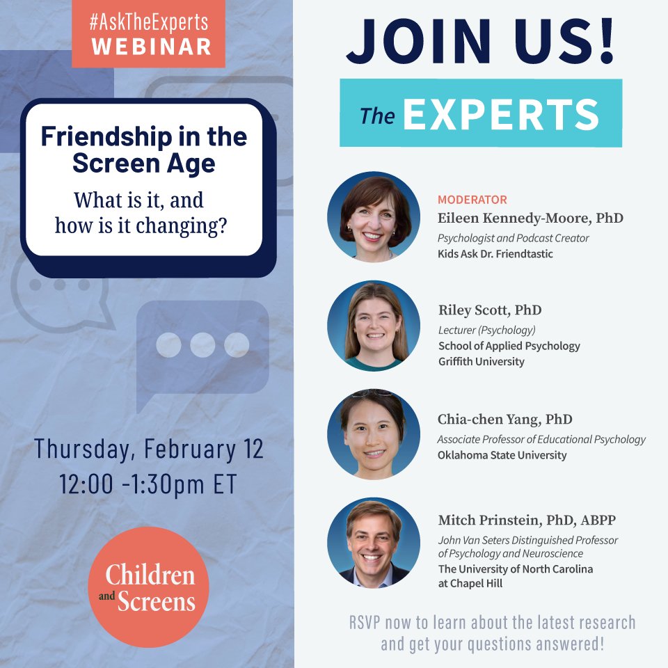 Children and Screens tweet media