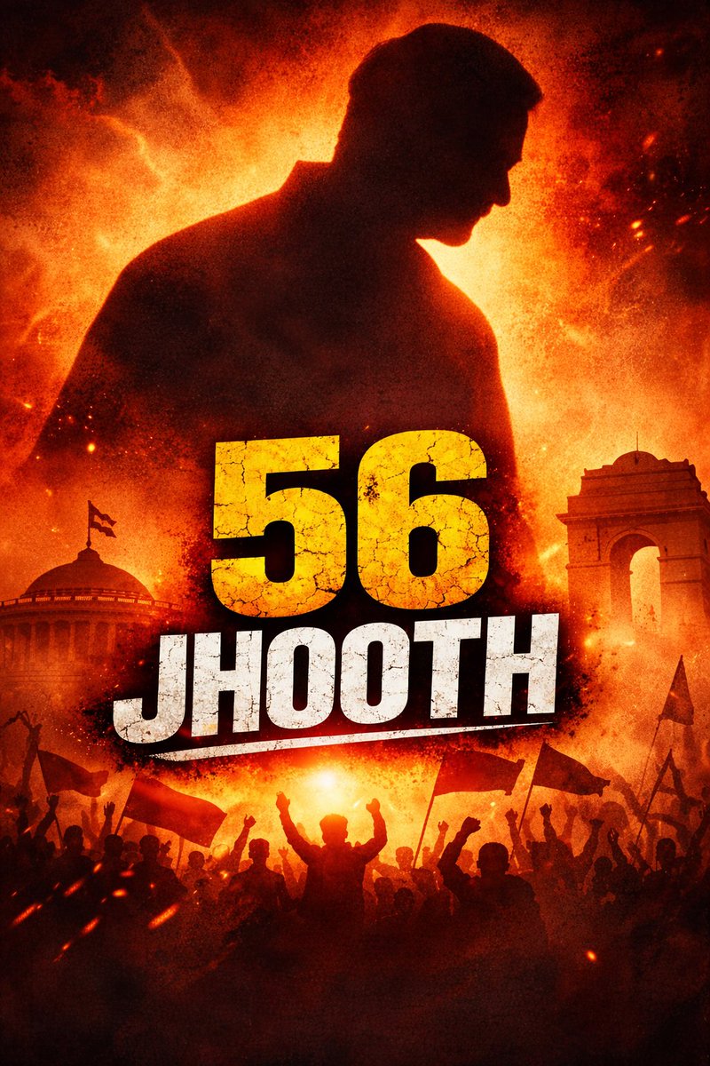 56 वर्षीय राहुल गांधी के 56 झूठ
1. नोटबंदी पर झूठ
2. GST पर झूठ
3.  बेरोज़गारी का झूठ
4. महँगाई पर नियंत्रण का झूठ
5. MSME सेक्टर को नुकसान का झुठ
6. असमानता (Inequality) बढ़ने का झूठ
7. “क्रोनी कैपिटलिज़्म” का झूठ 
8. राफेल पर झूठ
9. रुपये की कमजोरी पर झूठ 
10. किसानों की  आय पर