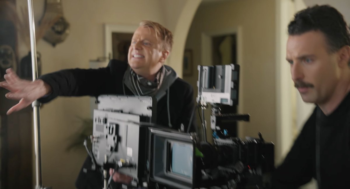 firstshowing's tweet image. A funny mock doc film making fun of the indie film scene following a guy trying to make his "micro budget" feature film in Los Angeles. After first premiering in 2024, this #Microbudget film will be out to watch in theaters February + on VOD in March. Fun times. 🎬🎥