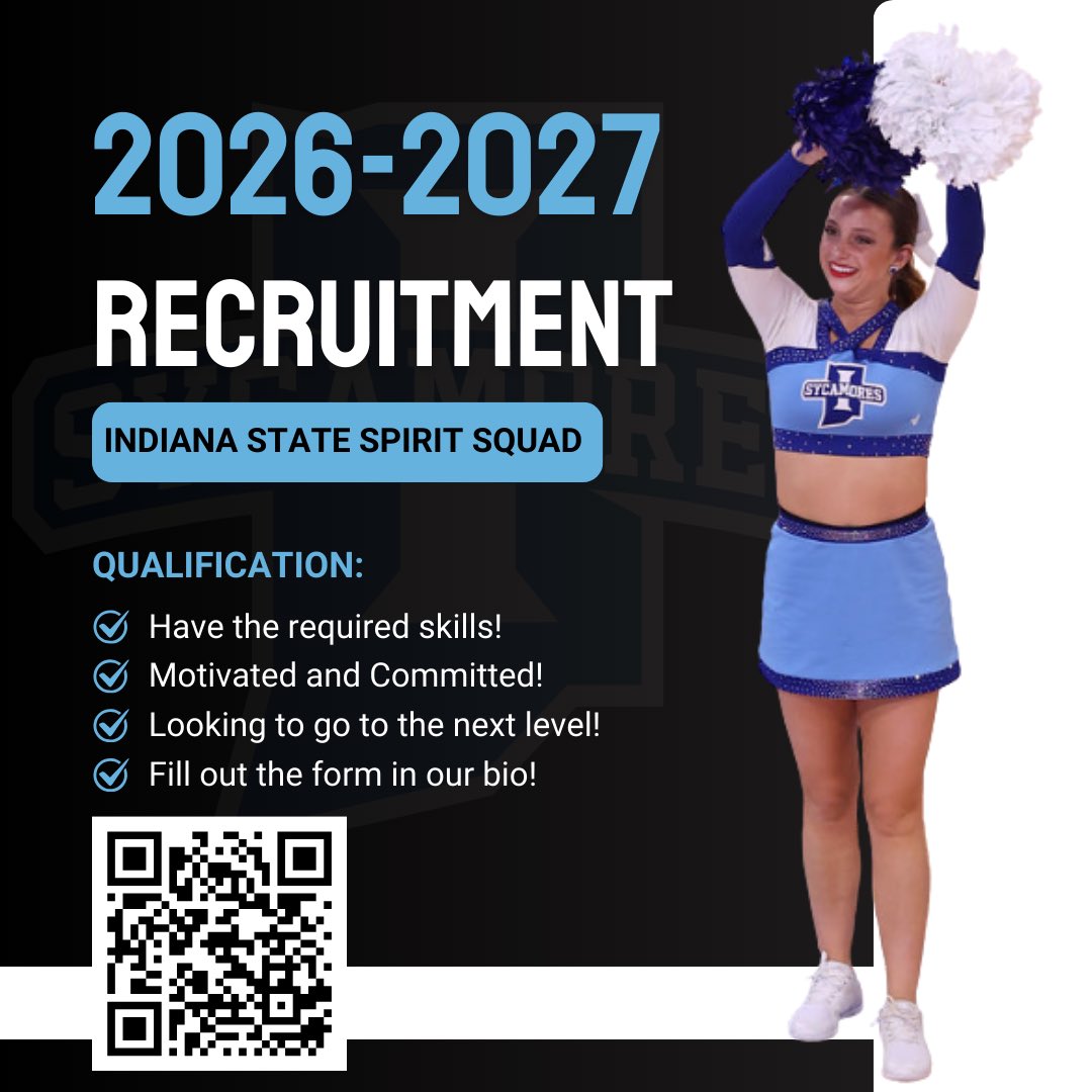 Indiana State Spirit Squad tweet media