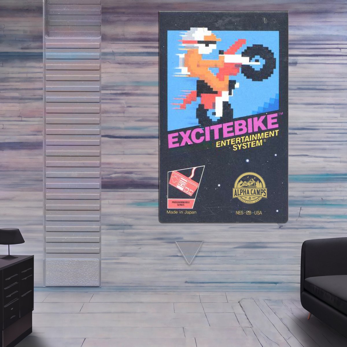 Interior Design Goals 👀 IYKYK

This is one of the rare's in our PFP collection. There was a lot of back and forth on this one with the art team <a href="/Konnor_NFT/">KonnorK</a> <a href="/soupisgudfood/">Decay</a> 

I had a vision of a room with with a poster of one the 🐐games hanging in it but when you zoom out a bit,