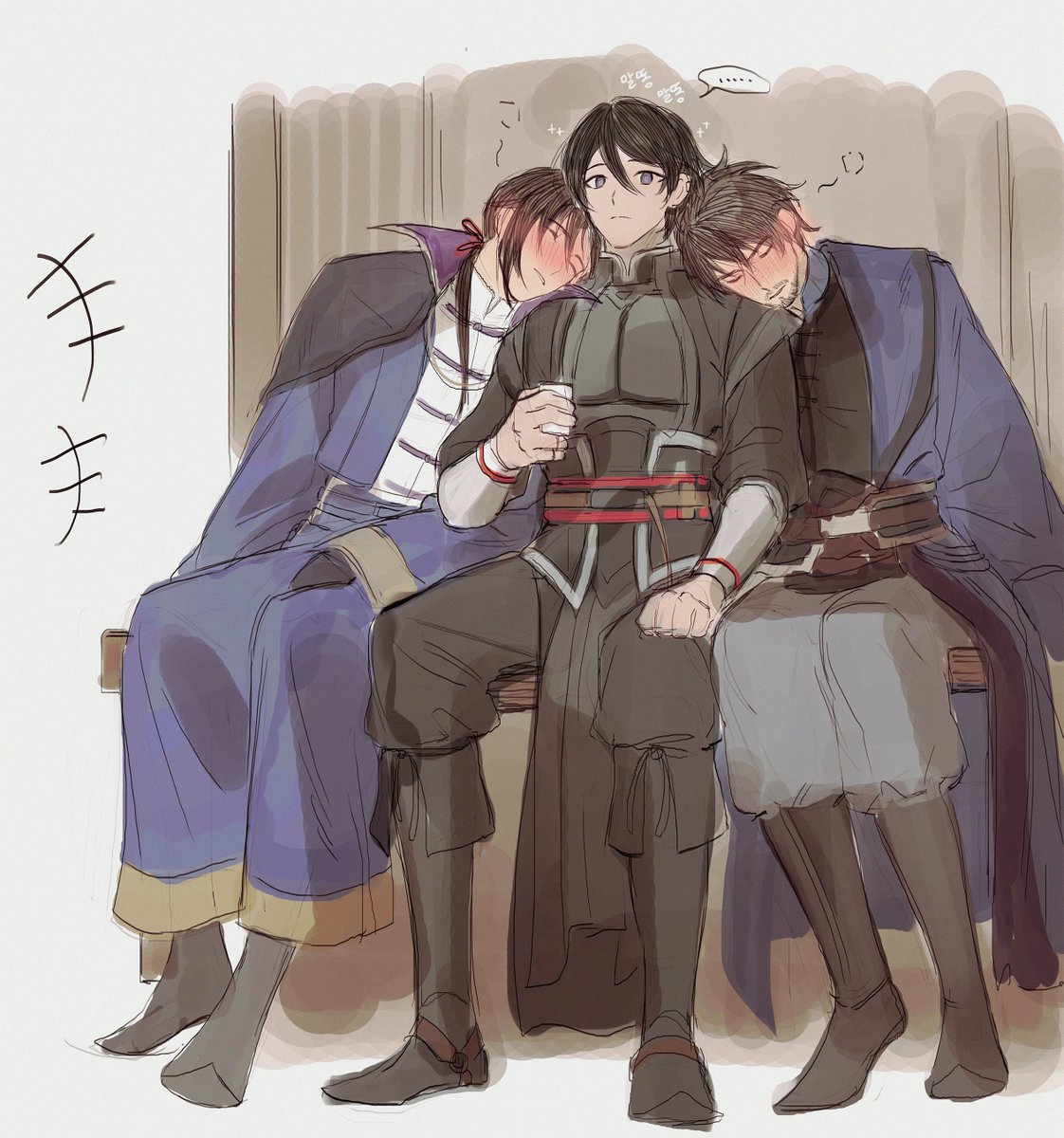 짜란이 술에 강할 거 같은 이미지가 있음