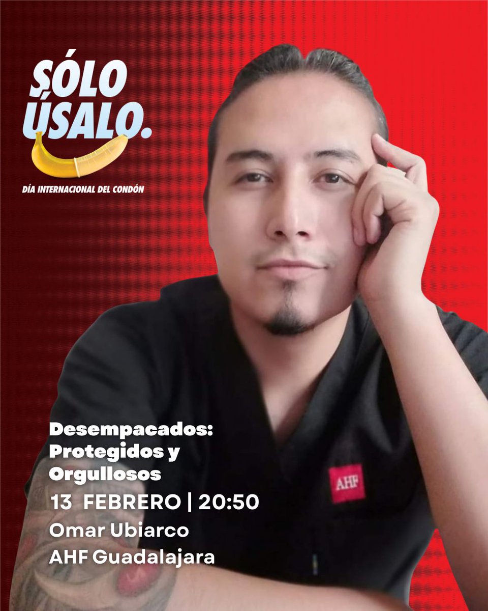 2puntosero's tweet photo. Este 13 de febrero #Guadalajara celebra el #DíaInternacionalDelCondón con un evento que titulamos  “¡Solo úsalo!: Desempacados, protegidxs y orgullosxs”. Te esperamos en el  Xico Antrx Club | 20h
Condones GRATIS, activación y conversatorio Punto Sero.
#SoloÚsalo #AHFMéxico https://t.co/bwP1SNscKL