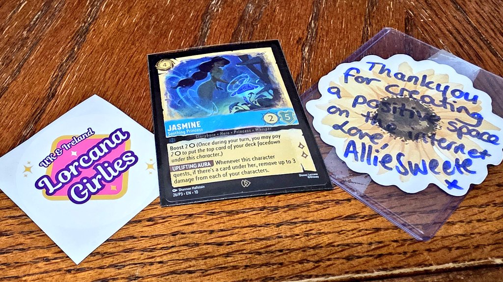 Lady_Adorabelle's tweet image. SHE'S HERE!!!! @AllieSweete you are such an incredible and sweet person 🩷💜🩷 thank you SO SO much for getting her into my collection 🩷💜🩷 #LorcanaGirlies #ftw