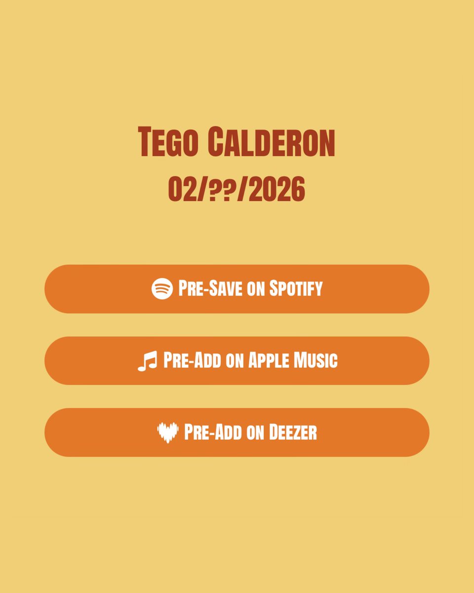 Se viene música nueva de Tego Calderón este mes👀🇵🇷