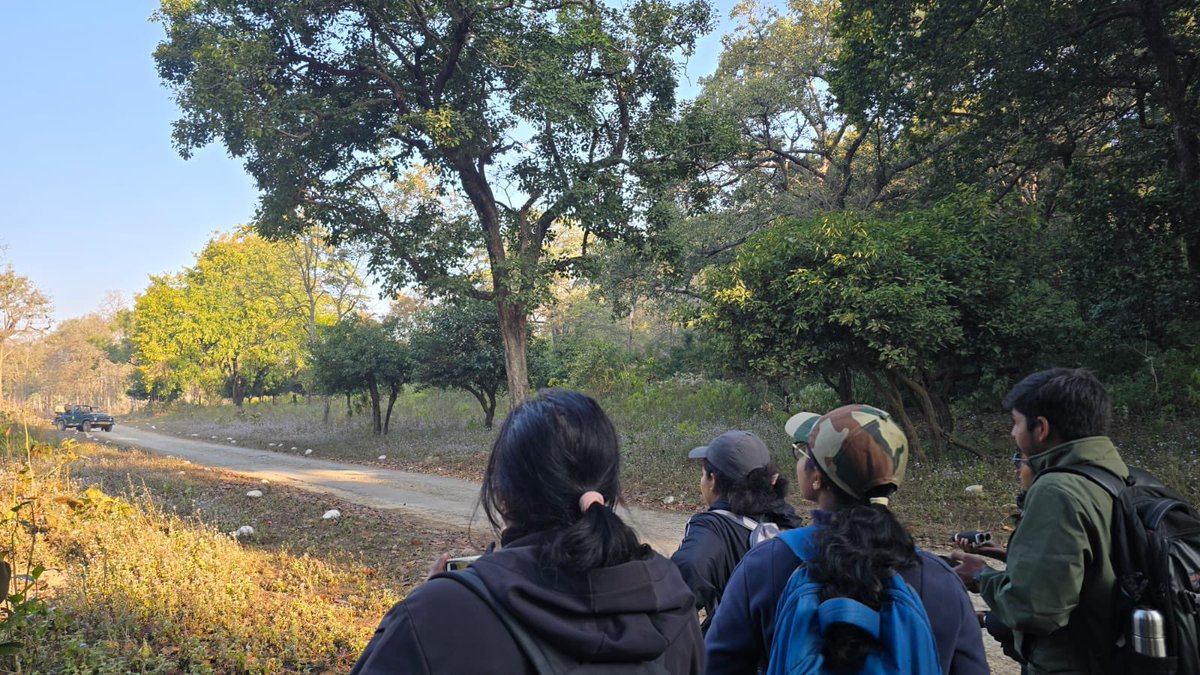 wii_india's tweet photo. Training for AITE 2026 Research Biologists at Rajaji Tiger Reserve kicks off at Rajaji Tiger Reserve!  Mastering field sampling, monitoring techniques, and cutting-edge tech like camera traps, GPS, & MSTrIPES. Field biologists in action! 

@moefcc @ntca_india @wii_india @rajaji_gov #MSTrIPES  @wildwithwolves @V_kolipakam @Gobindsagarbha1