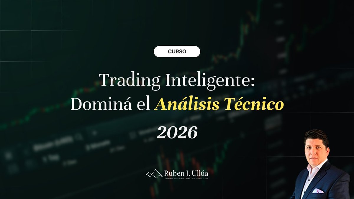 👨‍🎓👩‍🎓CAPACITACIÓN

ÚLTIMAS SEMANAS DE INSCRIPCIÓN!

"TRADING INTELIGENTE: Dominá el Análisis Técnico"

🗓️ INICIA 12 DE MARZO 2026

Convertí la información en criterio. El criterio en decisiciones. Las decisiones en resultados.

Consultas: capacitacion@rubejullua.com
INSCRIPCIONES: