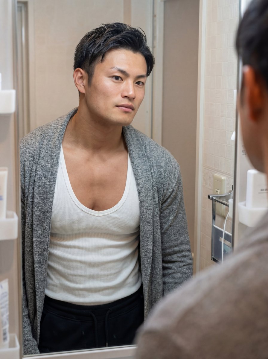 不動産屋さんシリーズ。 
みなさん、おやすみなさい。 
明日、明後日頑張りましょう。
ちなみに、俺って実は結構初期キャラなんです。
【#FOOTHOUSE田中陸】
 #AIart #足元男子 #MensSocks #イケメン図鑑 
x.com/DAZ_daisuke/st…