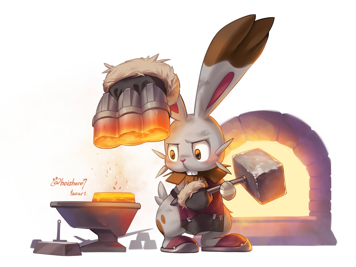 Pokémon Fantasy Quest - 002
- Bunnelby ⚒️

#pokemon #ホルビー