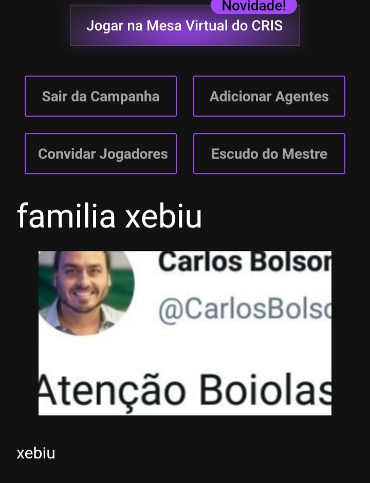 1nonlylov's tweet photo. #rpgtwt #ordemparanormaltwt alguem pra ser #mestre do nosso rpg #cellbittwt #rpg #oie @bbubblenda https://t.co/wgb0HBV3gn