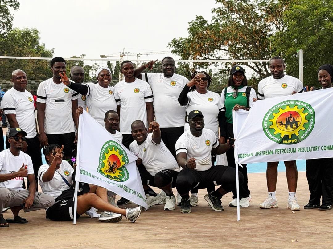 NUPRCofficial's tweet photo. 💥The NUPRC has defeated Shell and Chevron in Volleyball at the 2026 Nigeria Oil and Gas Industry Games #NOGIG taking place at the Moshood Abiola National Stadium, Abuja.
🚨The indomitable Volleyball squad led by Pamela Ukaere, defeated Shell 2-1 on Monday and followed up the impressive performance on Tuesday with an impressive 2-0 victory against Chevron.
💪🏾Team NUPRC now faces the NMDPRA at 8am on Thursday, Feb 12. Let’s go !!!!!