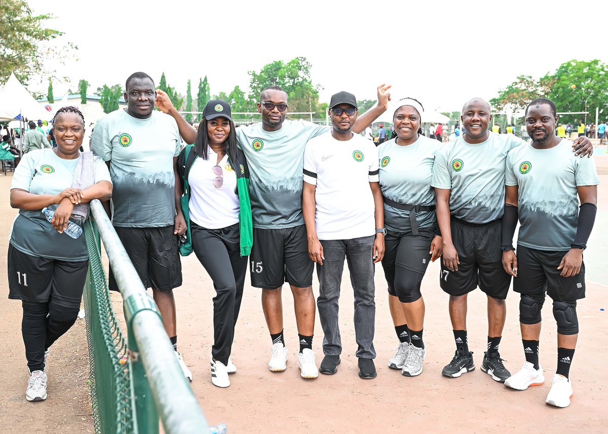 NUPRCofficial's tweet photo. 💥The NUPRC has defeated Shell and Chevron in Volleyball at the 2026 Nigeria Oil and Gas Industry Games #NOGIG taking place at the Moshood Abiola National Stadium, Abuja.
🚨The indomitable Volleyball squad led by Pamela Ukaere, defeated Shell 2-1 on Monday and followed up the impressive performance on Tuesday with an impressive 2-0 victory against Chevron.
💪🏾Team NUPRC now faces the NMDPRA at 8am on Thursday, Feb 12. Let’s go !!!!!