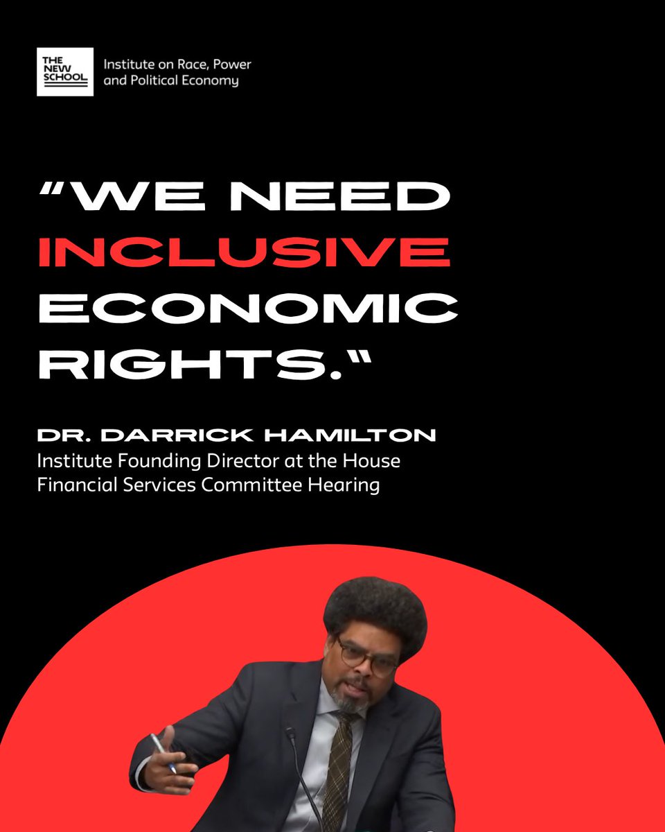 Institute on Race, Power and Political Economy tweet media