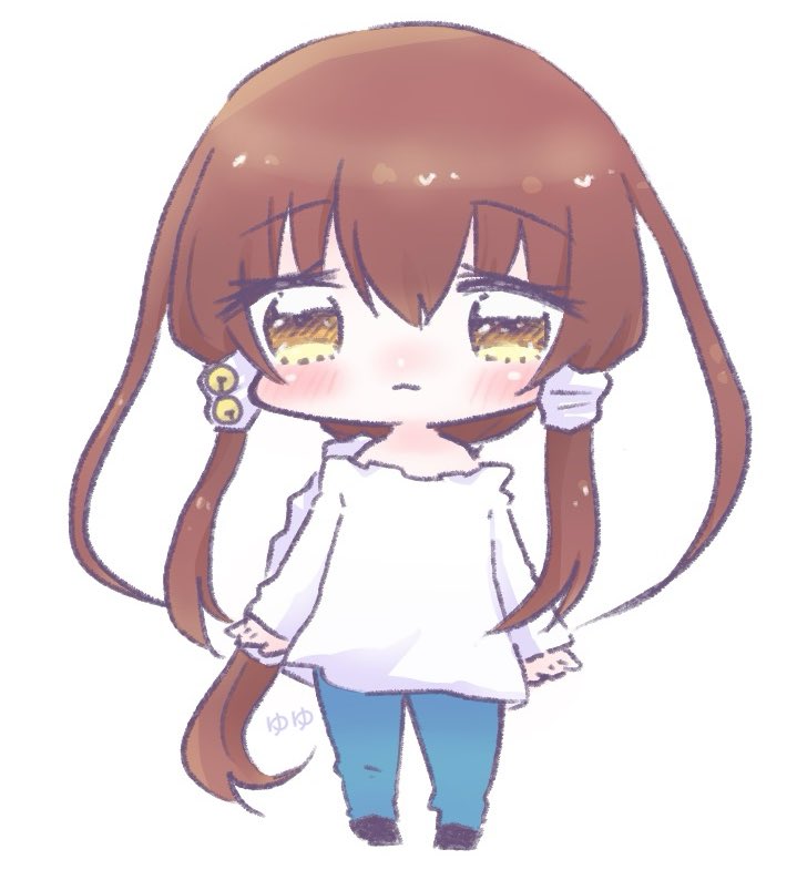 何年ぶりに描いたでしょうか花月くん。落書き。