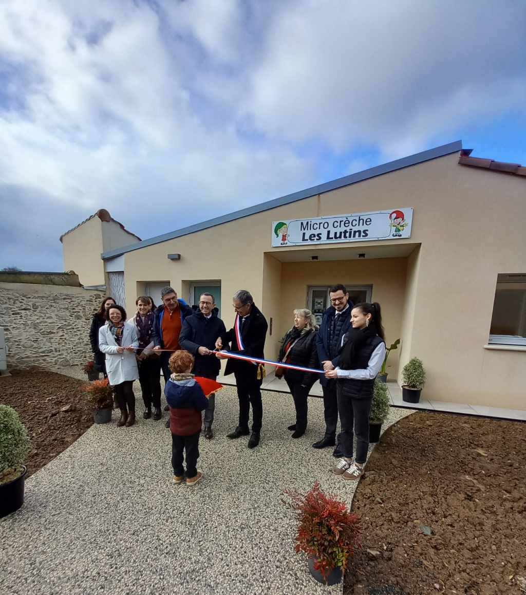 Image de Préfet de la Vendée - Inauguration de la micro-crèche "Les Lutins" à Cheffois le samedi 7 février 2026 en présence de Maxi