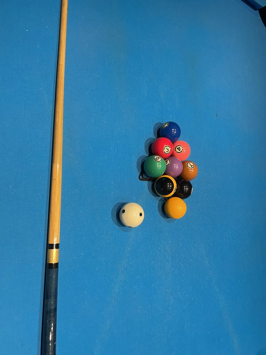 ビリヤードしてみた🎱