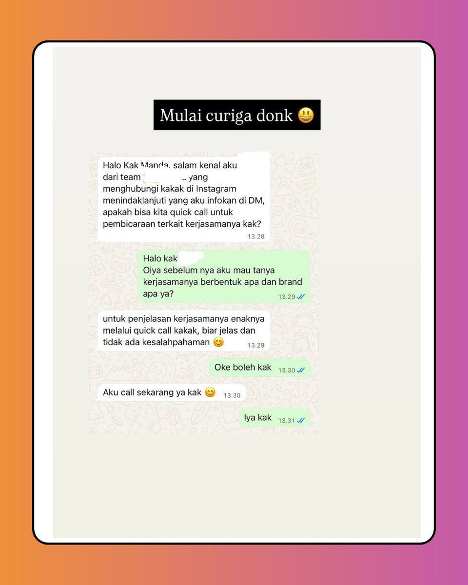 MariaAlkaff_'s tweet photo. Wow…!! 😱😱

Sejumlah influencer dan content creator mengungkap bahwa pernah ada yang memberikan tawaran menjadi buzzer dengan bayaran sangat besar untuk membuat campaign terkait dengan kondisi Aceh terkini. 

Mereka diminta menyampaikan narasi tertentu kepada publik tentang kondisi beberapa daerah di Sumatra, termasuk Aceh, seakan-akan dalam keadaan baik-baik saja meskipun ada situasi bencana atau tantangan di lapangan. 

Skema pembayaran yang dihitung berdasarkan durasi bicara itulah yang membuat pengakuan ini mengundang perhatian luas netizen dan diskusi soal etika konten. 

Sc: mediabebas. co
via: ig/mnztl