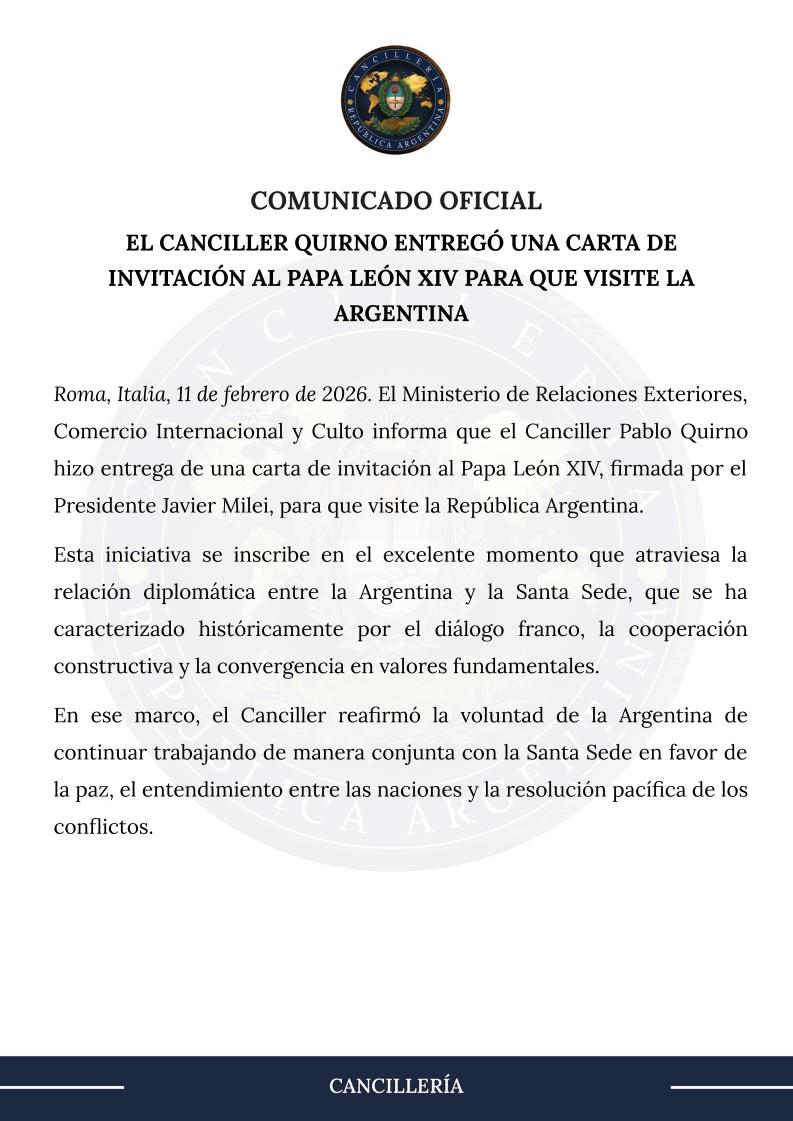 Cancillería Argentina 🇦🇷 (@cancilleria_ar) on Twitter photo 