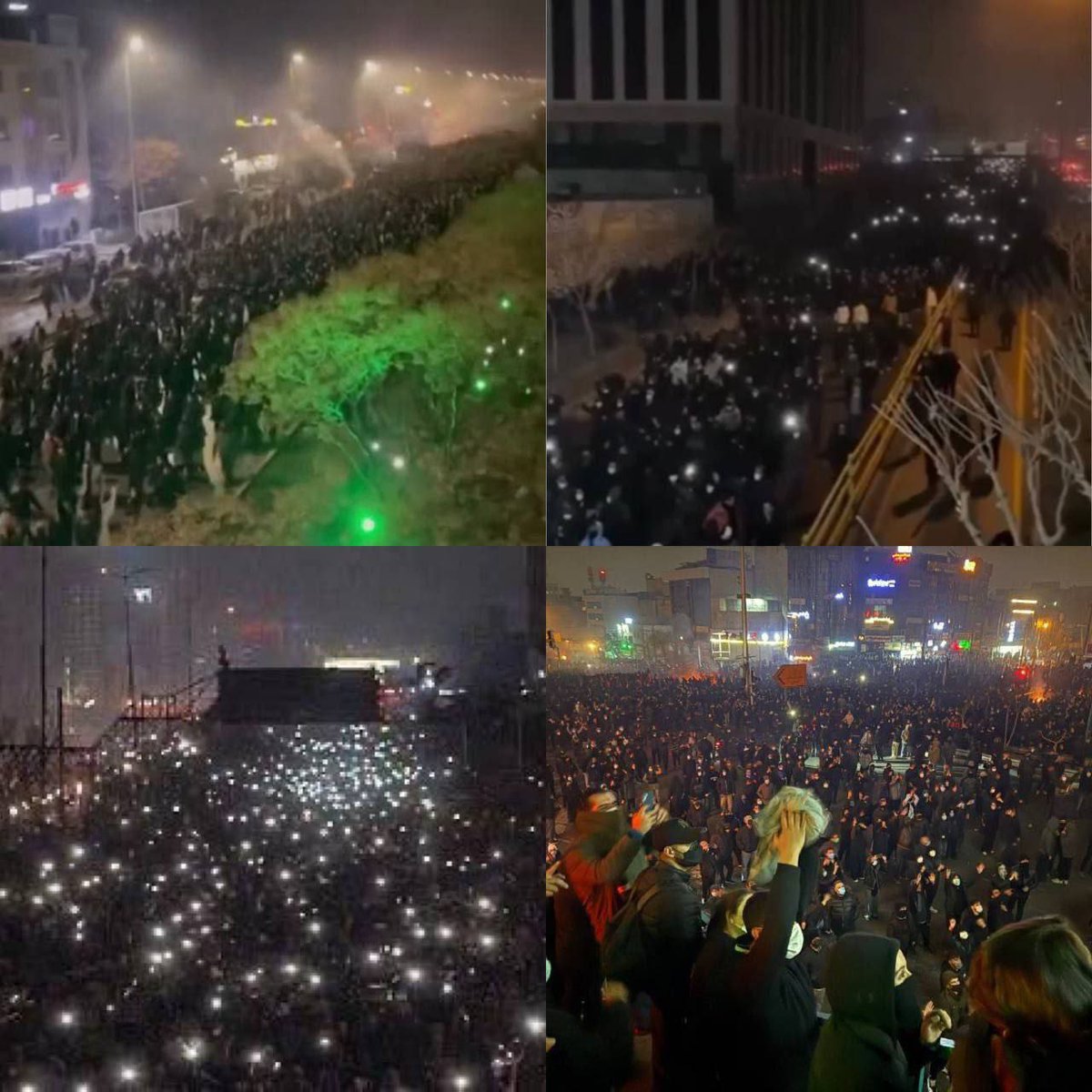 هروقت‌ تونستید چنین‌ جمعیتی‌رو زیر آتیش گلوله بیارید تو خیابون بعدش حرف از اقتدار بزنید.