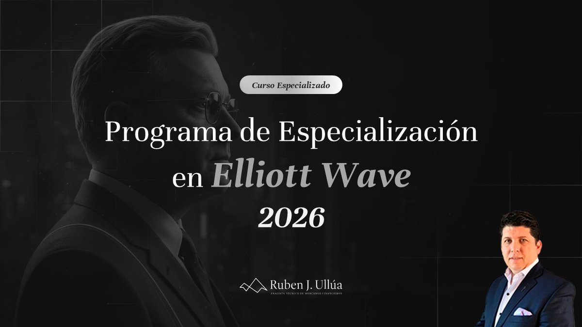 👩‍🎓👨‍🎓CAPACITACIÓN

ÚLTIMAS SEMANAS DE INSCRIPCIÓN!

"Programa de ESPECIALIZACIÓN EN ELLIOTT WAVE"

🗓️ INICIA 10 DE MARZO 2026

Conocé la metodología capaz de proyectar movimientos antes que el resto del mercado y operar con criterio.

Consultas: capacitacion@rubejullua.com
