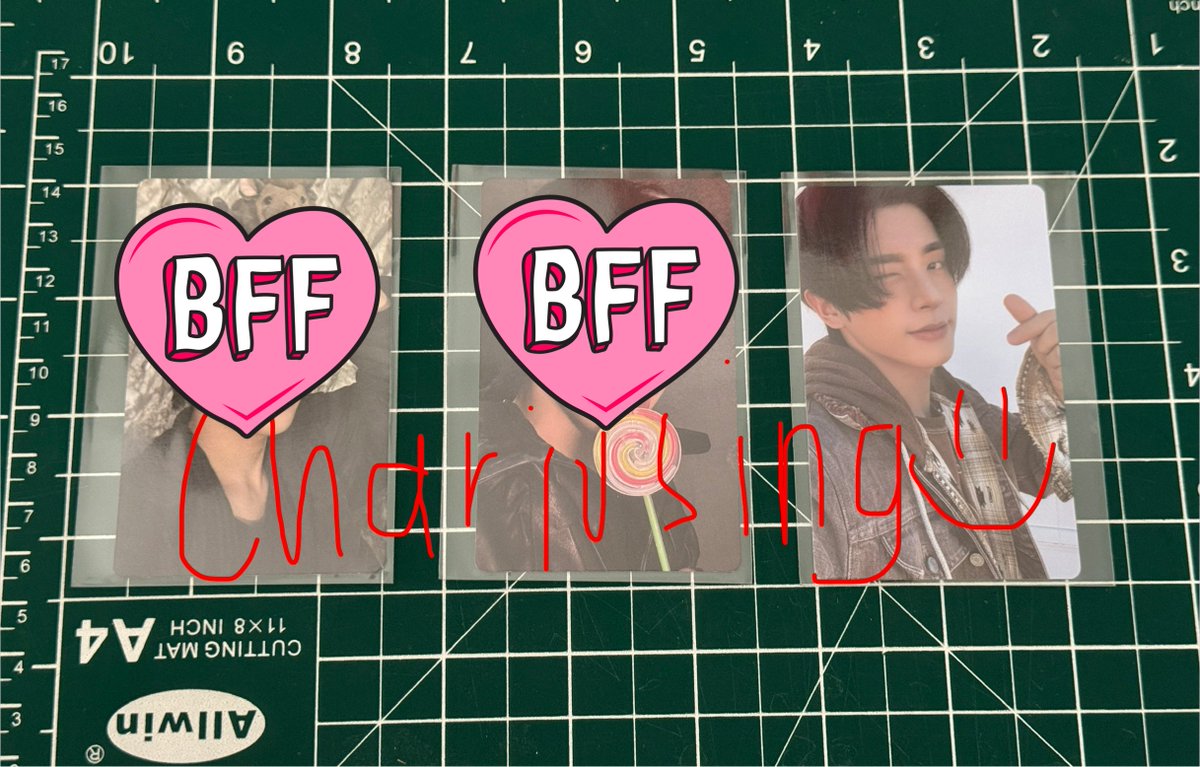 Chariusing's tweet image. wtt / หาแลก

me : เจค afterlight
you : ฮีซึง afterlight

สะดวกนัดรับ bts สายสีเขียวเข้ม/สยาม
#ตลาดนัดenhypen #ตลาดนัดengene