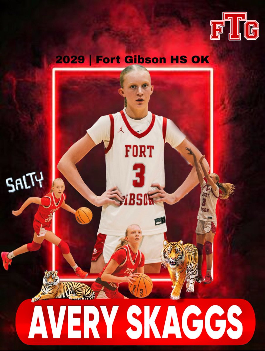 JYDBasketball's tweet photo. BREAKING — Tulsa JYD Basketball is very happy to announce that 2029 5-10 Guard Avery Skaggs | @AverySkaggs2029 (Fort Gibson HS OK) is returning to the Black and Gold for her club basketball home!
✅ Salty started in JYD in 1st grade
✅ Relentless defender with uncommon effort.
✅ Big guard with a quick release
✅ Edgy and tough
✅ Excellent footwork and playmaking
✅ Quick and punishing in transition
COACHES - Length, Skill and Toughness.