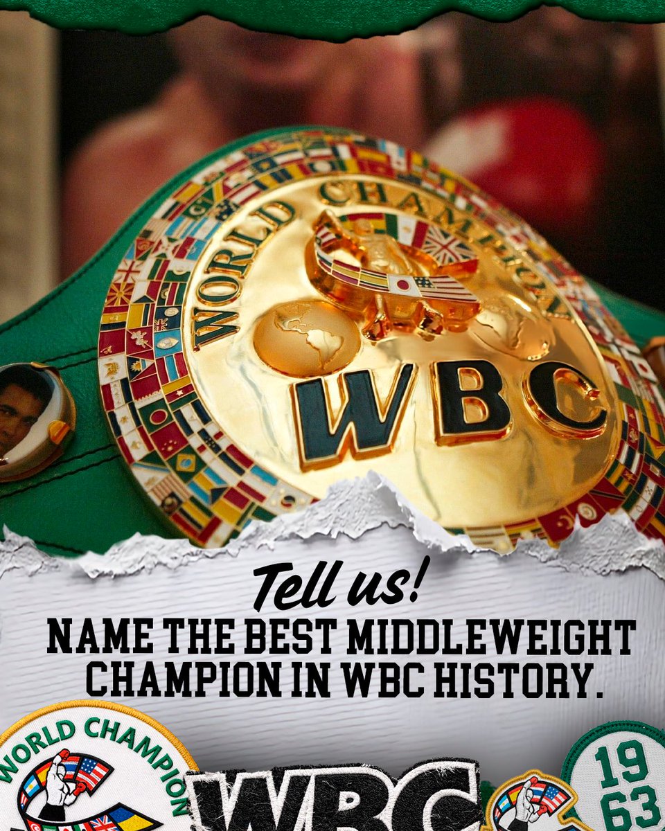With over 30 WBC Middleweight Champions in history, who’s been your favorite? 💬
