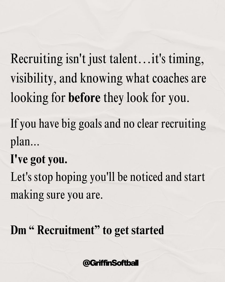 Griffin Softball Recruiting 🥎 tweet media
