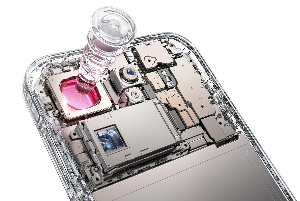 Apple users continue to repeat that “Android companies lack Vision”

Let’s see

Periscope Telephoto: Android 
OLED Displays: Android 
Faster charging: Android 
Wireless Charging: Android 
More efficient phone displays: Android
Vapor Chamber: Android
Bigger Camera sensors: Android