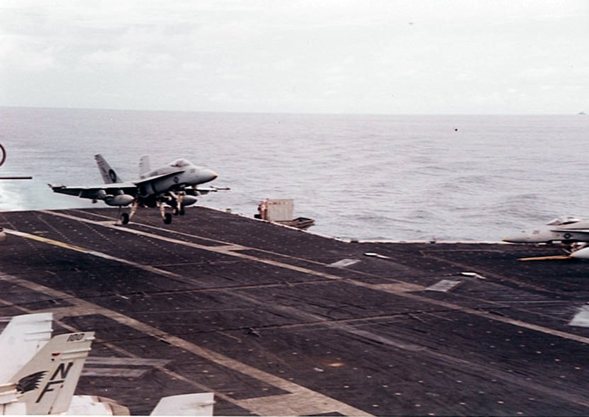 Trump is thinking about deploying a second carrier battle group to the waters off Iran

Just a friendly reminder that the US deployed six carrier battle groups to the region in 1991 in support of Operation Desert Storm.

The embarked aircraft, together with hundreds of US Air