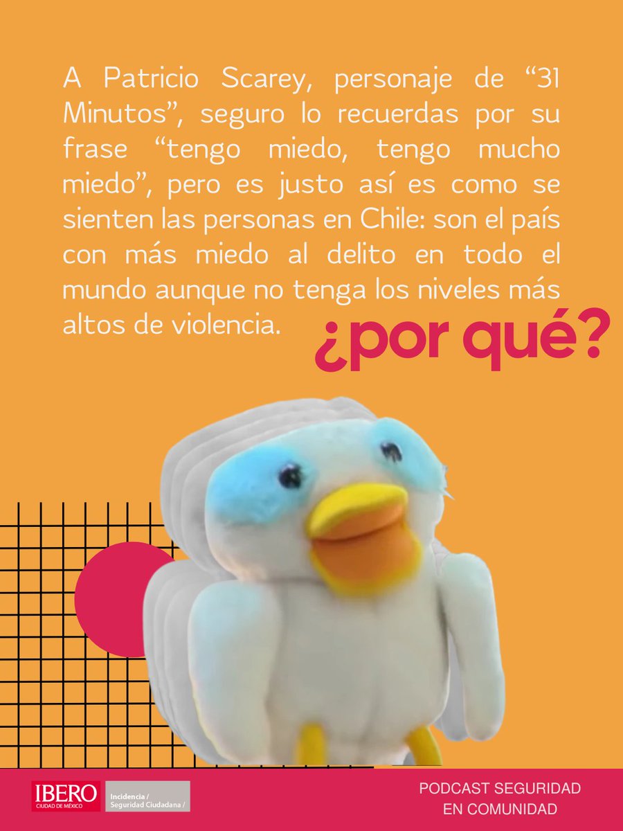 Programa de Seguridad Ciudadana IBERO tweet media