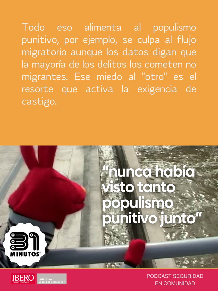 Programa de Seguridad Ciudadana IBERO tweet media