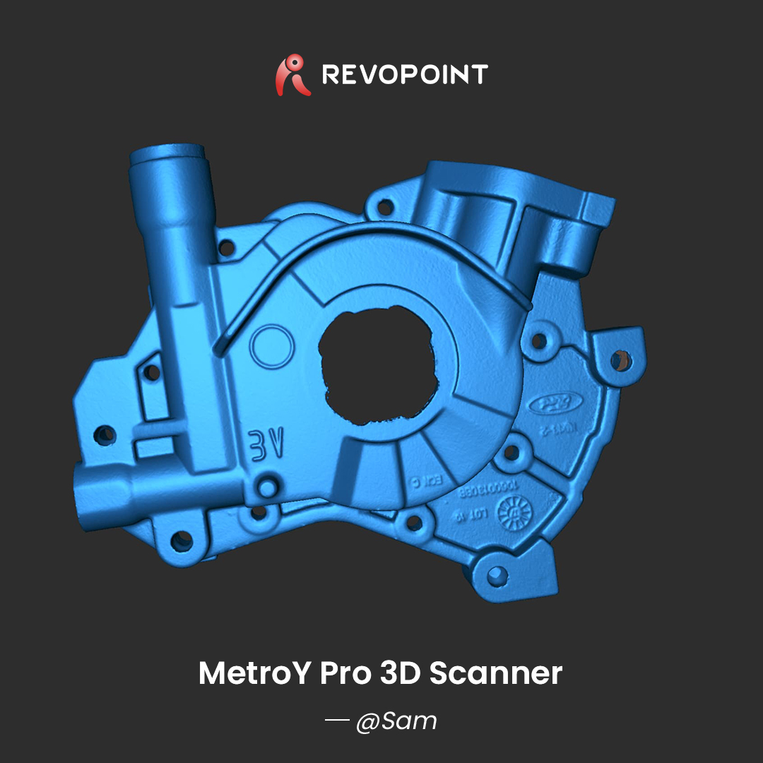 Oil Pump scan finished in less than 30 minutes! Sam scanned a GT 500 ...