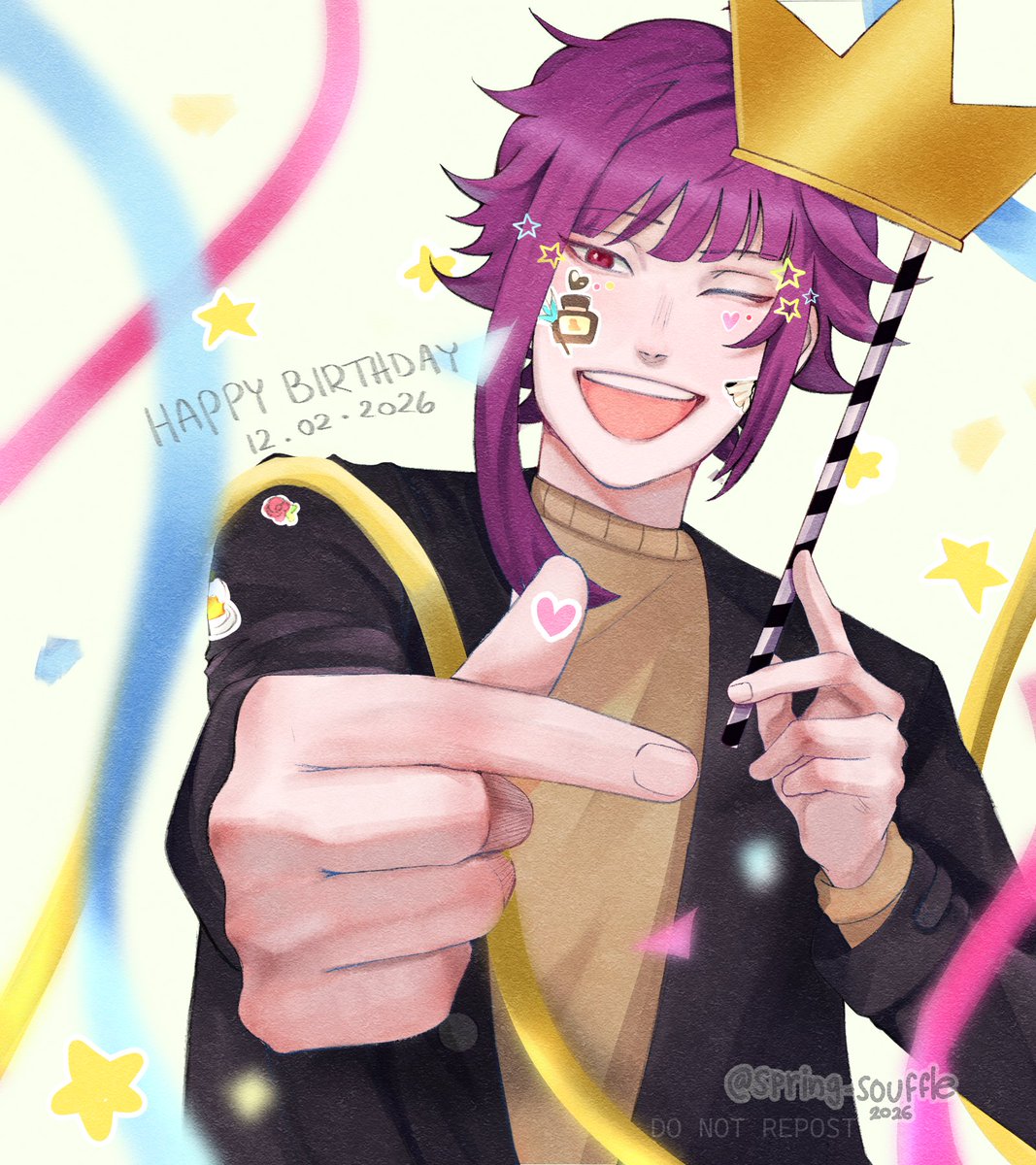 誉さんお誕生日おめでとございます～!! 🎉🎂
#有栖川誉誕生祭2026  #有栖川誉生誕祭2026